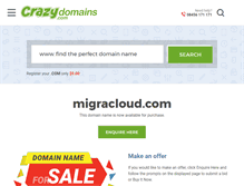 Tablet Screenshot of migracloud.com